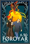 Faroe stamp 437 The Return of Baldur and Hodur.jpg (47 KB)