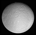 Image of the Saturnian moon Rhea