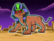 A sphinx from Danny Phantom