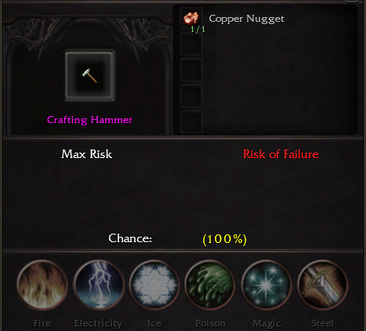 Crafting Hammer Recipe