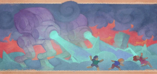 Mural Age of Corruption