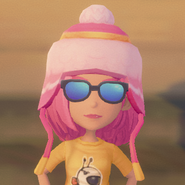 Player character wearing Colorful Hat