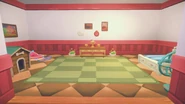 Plaid Rug in use