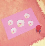 Llama Memorabilia Blanket (player to the right)