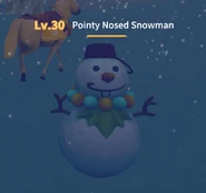 Pointy Nosed Snowman NPC.png (394 KB) Pointy Nosed Snowman as a level 30 NPC.