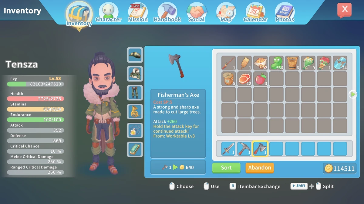 Inventory My Time at Portia Wiki Fandom