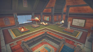 Portia Museum interior upstairs
