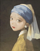 Картина: Девушка, отсылка Девушка с жемчужной серёжкой (картина) (Ян Вермеер)
