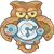 Owl Clock