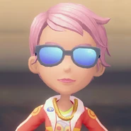 Golden Necklace worn by the player