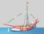 Concept art of Wuwa's boat