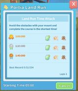 Portia Land Run, Solo Obstacle Course Rankings (3/2019)