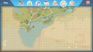 Portiacoast map