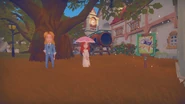 Gust and Ginger waiting to have group photo taken.