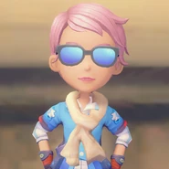 Silk Scarf worn by the player