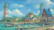 Splash screen of Portia Harbor