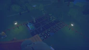 Aerial view of light range