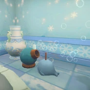 Bubble Machine in use