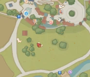 Trap location on the map