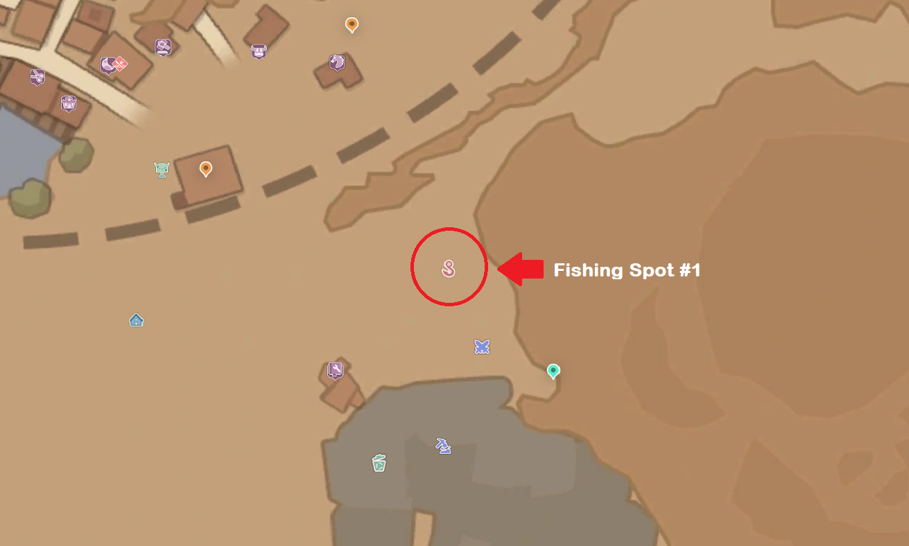 Fishing spots | My Time at Sandrock Wiki | Fandom
