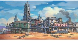 Sandrock town