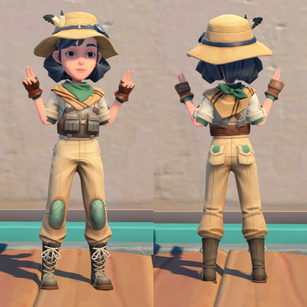 Explorer Vest+Hat