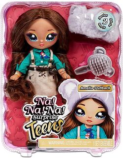 Na! Na! Na! Surprise Teens Fashion Doll - Gretchen Stripes [Toys