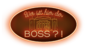 Wer ist hier der Boss Logo