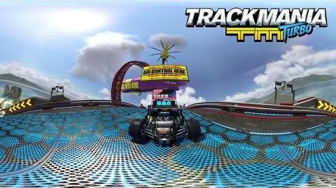 Trackmania Turbo – 360° demo - Lagoon Rollercoaster (Video 2)