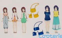 Nagi no Asukara Character Sheet: Manaka Mukaido by SoulLegacyShots