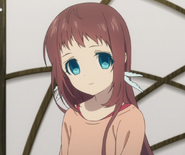 Manaka's emotionless eyes