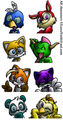 Head shots for icons on the old Naku site.