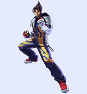 Jin in Namco × Capcom.