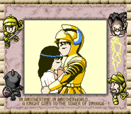 The ending from another tower. Gilgamesh's quest is over.