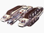 My Tank (マイタンク) - The player's tank, able to fire normal shots and grenades.