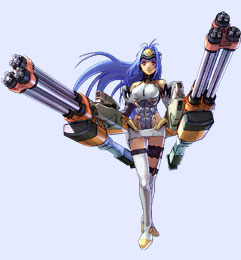 Xenosaga Figure - 2002 KOS-MOS - Namco Playstation Kosmos 6
