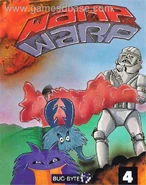 US MSX box art for Warp & Warp