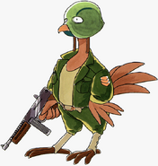 Green Crow Soldier