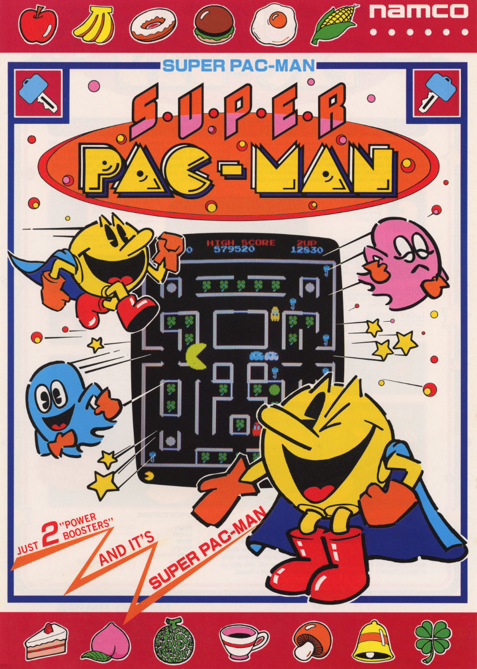 Super Pac-Man | Namco Wiki | Fandom Super Pac-Man | Namco Wiki | Fandom
