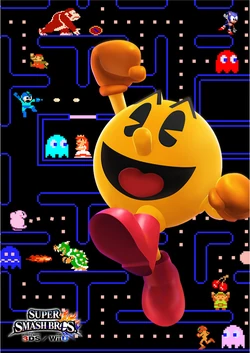 Pac-Man artwork.