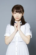 Mizuha promoting 22/7's third single "Rikaisha" (2018)