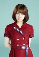 Mizuha promoting 22/7's fourth single "Nani mo Shiteagerarenai" (2019)