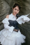 Emma promoting 22/7's fourteenth single "Rock wa Shinanai" (2024)