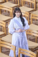 Mao promoting 22/7's second album "Tabibitozan" (2023)