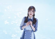 Sally promoting 22/7's thirteenth single "YES to NO no Aida ni" (2024)