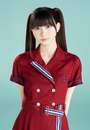 Moe promoting 22/7's fourth single "Nani mo Shiteagerarenai" (2019)