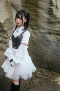 Uta promoting 22/7's fourteenth single "Rock wa Shinanai" (2024)
