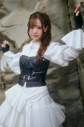 Sally promoting 22/7's fourteenth single "Rock wa Shinanai" (2024)
