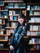 Moe promoting 22/7's twelfth single "Ato de Wakaru Koto" (2024)