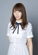 Chiharu promoting 22/7's third single "Rikaisha" (2018)